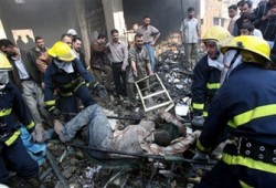 مقتل 116 في سلسلة تفجيرات تطول أنحاء متفرقة من بغداد