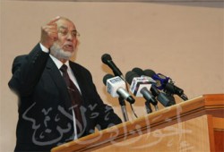 المرشد العام: الادعاء بحظر مجموعة من أبناء الوطن انتهاك للحرية والمساواة