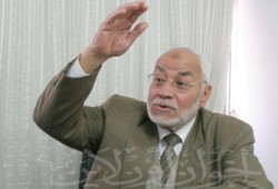 المرشد العام: الإعلان عن برنامج حزب الإخوان الشهر الجاري