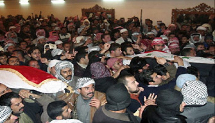 طلائع قوات الاحتلال الأمريكي الإضافية تصل إلى العراق ورايس في الكويت