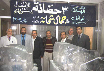 جمال شحاتة ينجح في توريد ثلاث حضانات لمستشفى بهتيم المركزي