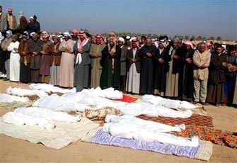 مجازر الأمريكان والصهاينة ضد العرب.. إلى متى؟!