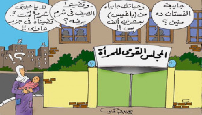 أين المجلس القومي لهوانم الحزب الوطني "المرأة سابقًا"؟!