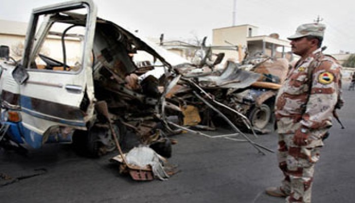 ارتفاع وتيرة العنف في بغداد وصدام يدعو العراقيين إلى الوحدة