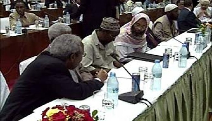 توقيع اتفاق سلام بين المحاكم الصومالية والحكومة المؤقتة