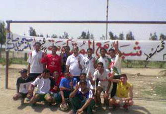دورة رياضية لشباب الرمل باسم "شباب مع المقاومة"