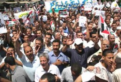 مظاهرات باليمن لدعم الشعبين اللبناني والفلسطيني