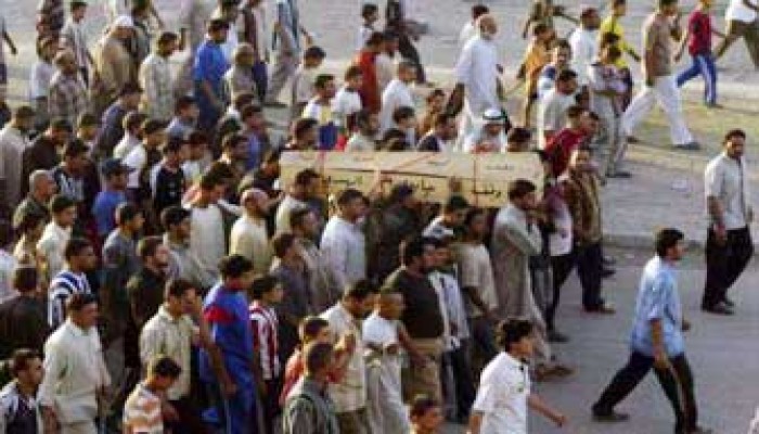 اتهامات طائفية بالعراق بعد تفجيرات مساجد والمارينز يفشل بتحقيقات حُدَيْثَة