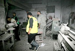 قصف صهيوني لغزة وهنية يؤكد ترؤس حماس لأية حكومة مقبلة