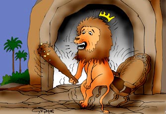 واهتزَّ عرين الأسد!! (قصة قصيرة)