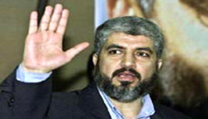 مشعل ينتقد تدخل السلطة الفلسطينية في قرارات الحكومة