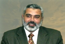 هنية يطالب أية حكومة صهيونية بالاعتراف بحقوق الفلسطينيين