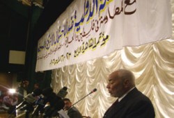 كلمة المرشد العام في افتتاح مؤتمر الحملة الدولية ضد الهيمنة الأمريكية