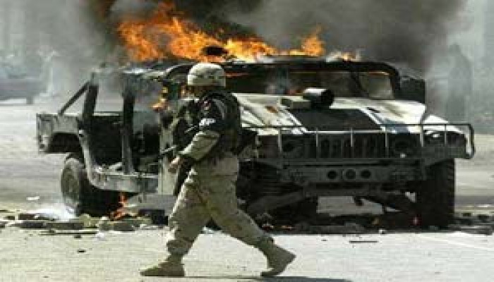 قذيفة على كربلاء ومباحثات حول تجاوزات النفط مقابل الغذاء