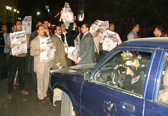 وقف آفاق عربية.. جريمة جديدة  ضد الحرية