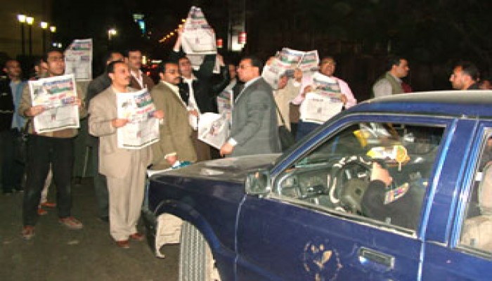 وقف آفاق عربية.. جريمة جديدة  ضد الحرية