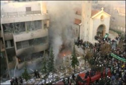 اضطراب سياسي لبناني عقب مظاهرات الصور المسيئة