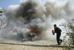 استشهاد "إسماعيل أبو شنب" وحارسيه في قصف صهيوني لسيارته