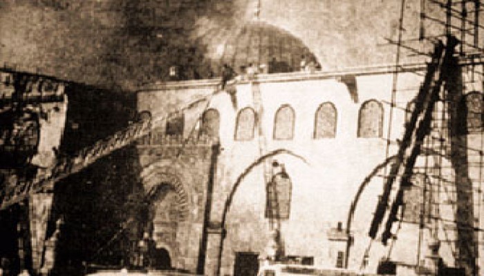 34 عامًا على حريق المسجد الأقصى