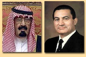 قمة "مبارك" و"عبد الله".. وتحديات العمل المشترك