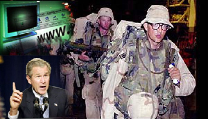 جنود أمريكا في العراق يحاربون "بوش" بالإنترنت!