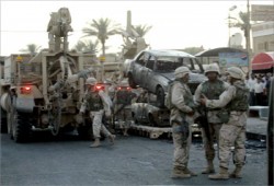 القوات الأمريكية بالعراق تقصف 23 من جنودها