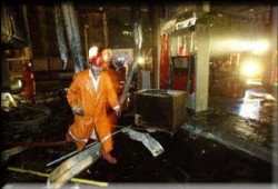 إصابة المئات في انفجارات بمحطة وقود تركية