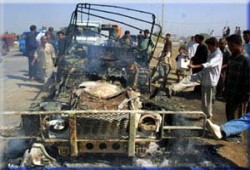 الفلوجة تتوعد بالانتقام وبوش يهدد بالرد "بقسوة"