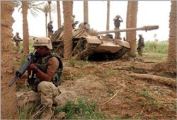 جماعات عراقية تتوعد الاحتلال مع استعدادات لتصدير النفط