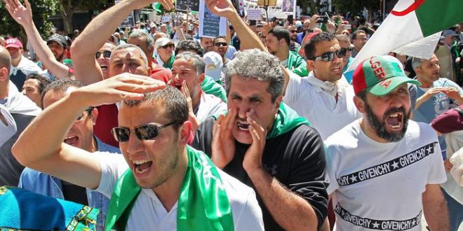 الجزائريون يتحدون قائد الجيش ويواصلون مظاهراتهم الحاشدة