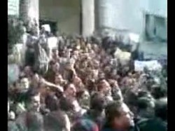 مؤتمر نقابة المحامين نصرة لأهالي غزة