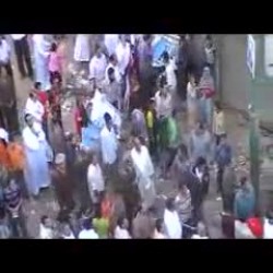 كلمة المهندس سعد الحسيني اثناء اعتداء قوات الامن