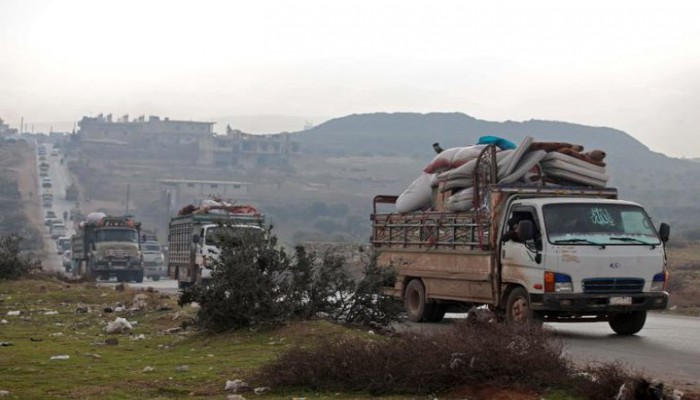 سوريا.. نزوح 47 ألف مدني في "إدلب" خلال 3 أيام