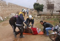 مقتل 4 مدنييْن ونزوح نحو 13 ألف سوري في قصف روسي منذ أمس