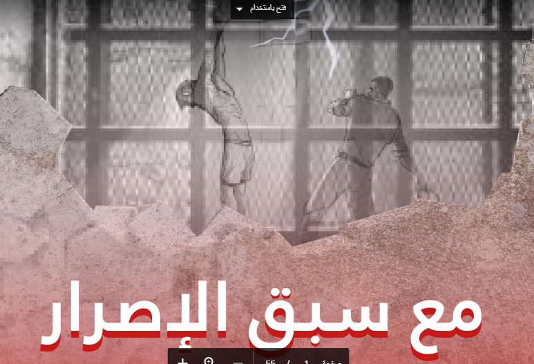 "مع سبق الإصرار" تقرير حقوقي عن انتهاكات السجون المصرية في 2019