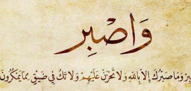 الصبر نعمة كبرى
