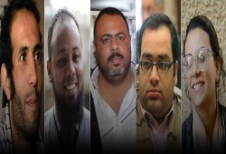 5 محامين مصريين معتقلين مرشحون لجائزة حقوق الإنسان في بريطانيا