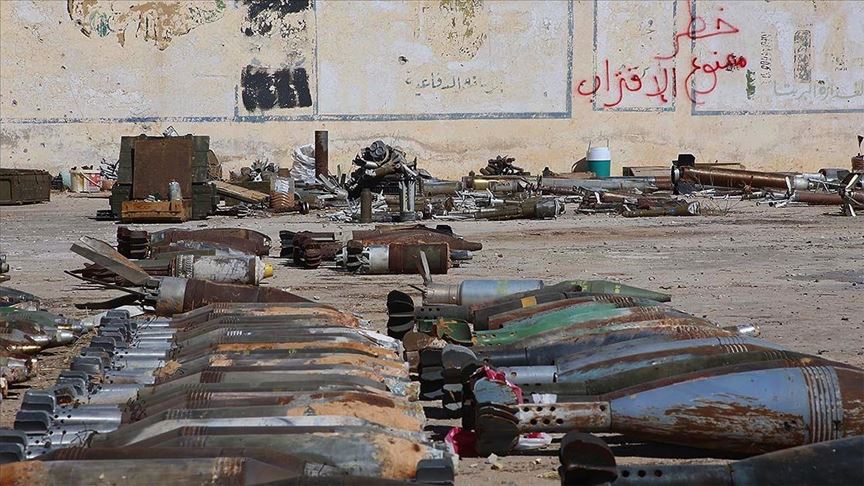 الجيش الليبي: تدمير 4 أطنان من ألغام حفتر