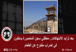 إضراب مفتوح لمعتقلي "المنصورة العمومي" و6 شهور لـ14 معتقلا شرقاويا