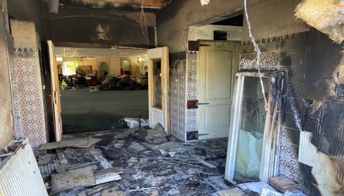 دعوات للاحتجاج على حرق مسجد عمر بـ"ليون" فرنسا