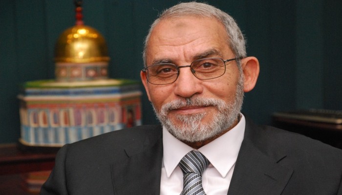 المؤبد للمرشد العام والبلتاجي و10 آخرين في هزلية "قسم شرطة العرب"