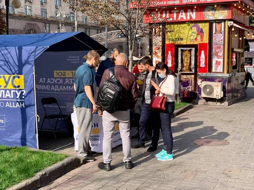 مشروع الخيمة الدعوية.. جديد مسلمي أوكرانيا للتعامل مع فئات المجتمع