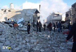 هيومن رايتس: تحالف (الأسد - الروس) ألحق أضرارا بــ 3 ملايين مدني بإدلب