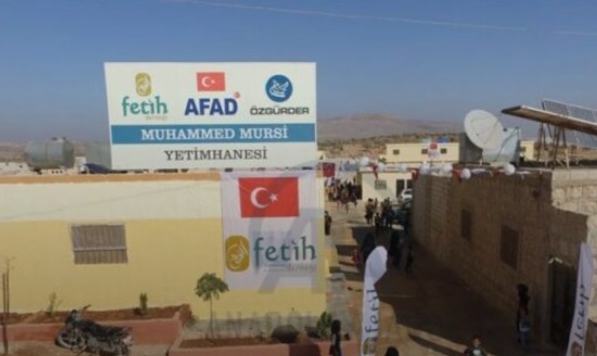 منظمات تركية تفتتح مركز "محمد مرسي" للأيتام بإدلب السورية