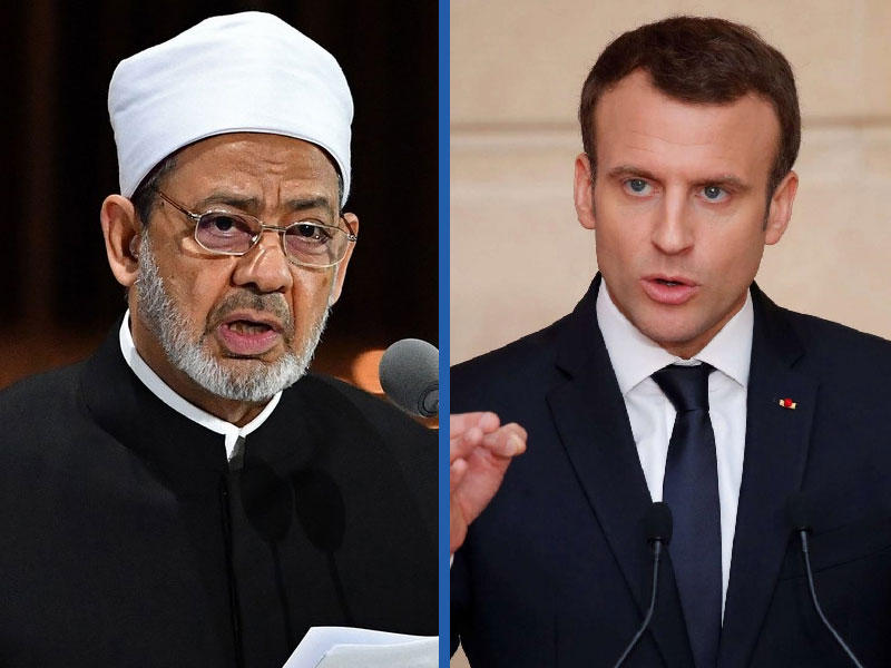 بعد طعن مسلمتين بباريس.. الأزهر يعتبره عملا إرهابيا وماكرون: سنواصل نشر الرسوم!