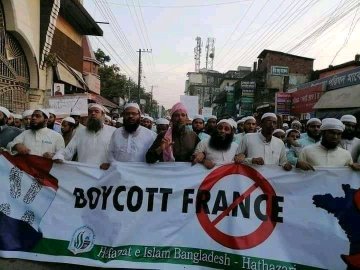 #نازلين_لأجل_النبي يتصدر "تويتر" ضد إساءات سيء الذكر ماكرون