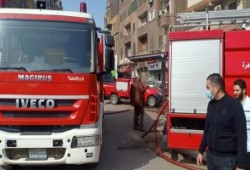 حريق هائل بمصنع أدوية بالعباسية يثير ذعر الأهالي