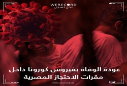 استشهاد المعتقل محمود العجمي بالمنصورة متأثرا بفيروس كورونا