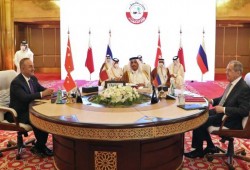 اجتماع قطري تركي روسي ناقش الحل الدائم في سورية وتسهيل تقديم المساعدات