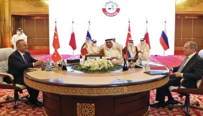 اجتماع قطري تركي روسي ناقش الحل الدائم في سورية وتسهيل تقديم المساعدات